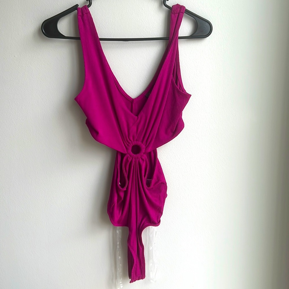 Fuschia Bodysuit
